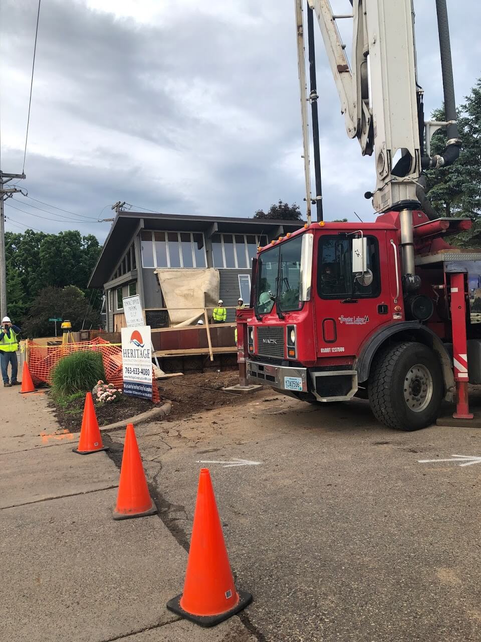 dental clinic St Paul - Chalet Dental Care construction